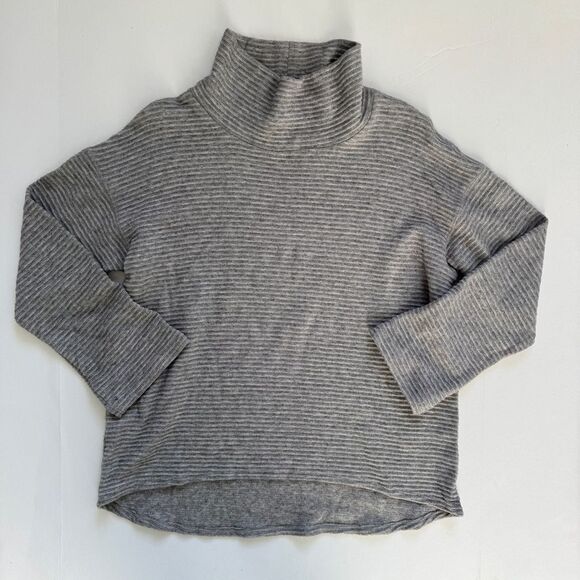 Karen Kane Ribbed Mockneck Grey Size Petite Small NWOT - Picture 2 of 6
